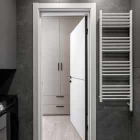 Деликатная классика. Дизайн и ремонт квартиры 65м2 в ЖК Кронштадтский 9 в современном классическом стиле. Душевая, фото 04