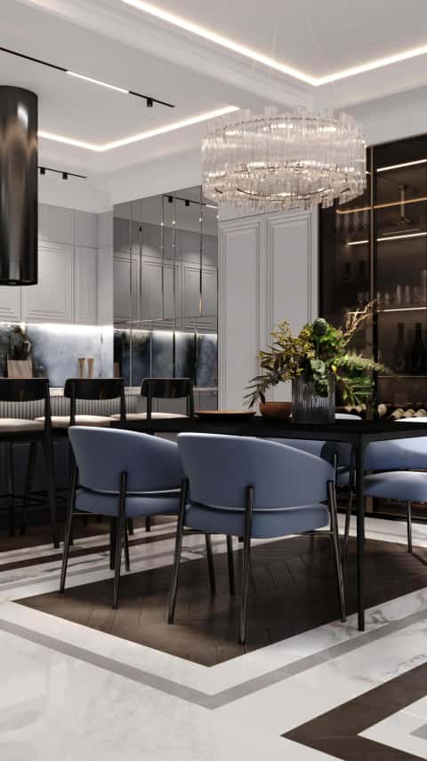 Красивый ремонт квартиры и частного дома