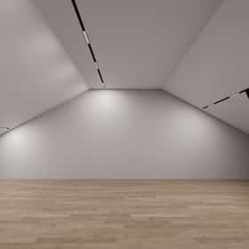 Изысканный монохром. Дизайн и ремонт таунхауса 164м2 в КП Бристоль в неоклассическом стиле. 3 этаж Мансарда