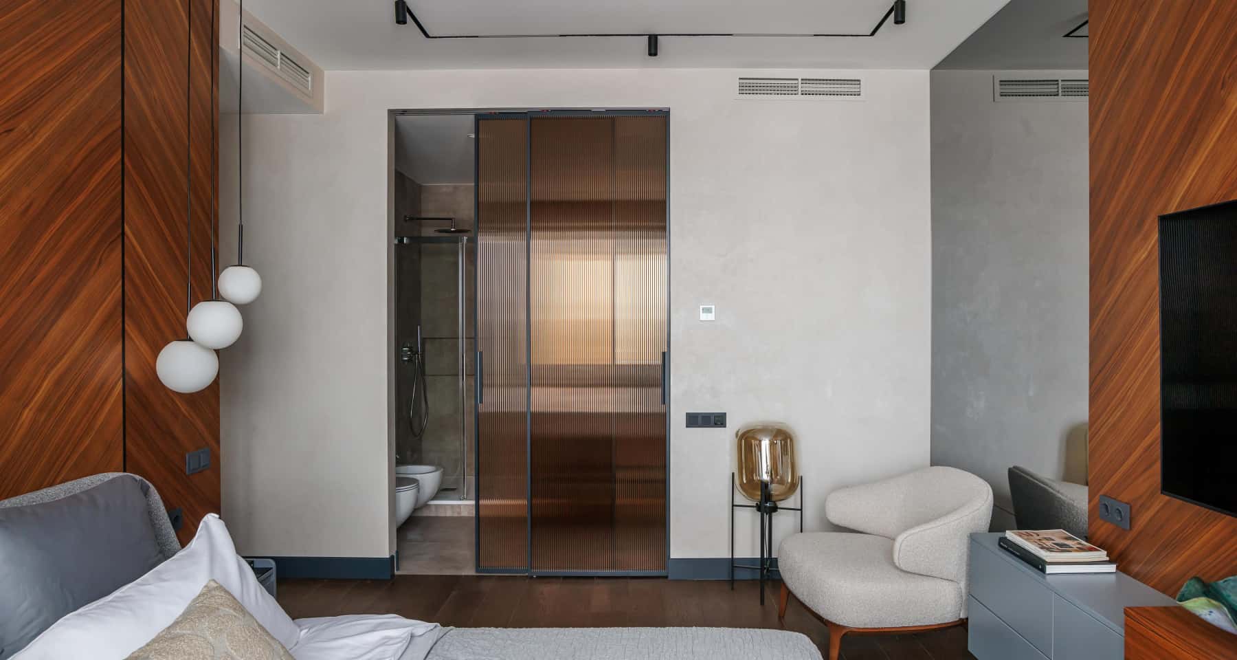 Ремонт квартиры в бетоне — спальня