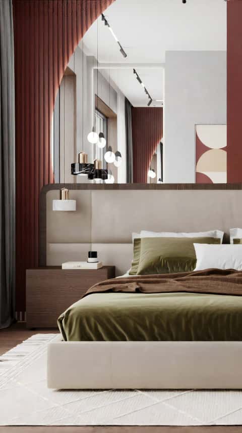 Стили дизайна спален. 48 фото