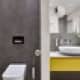 Белая мозаика на полу в ванной. Дизайн и ремонт квартиры в ЖК «Дубровская Слобода»  — Возвращение к простоте. Фото 033