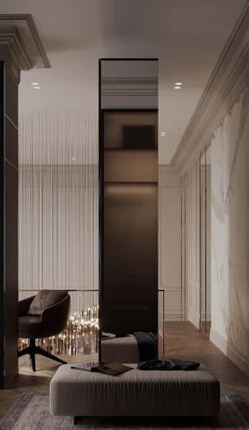 На балконе установили письменный стол и кресло