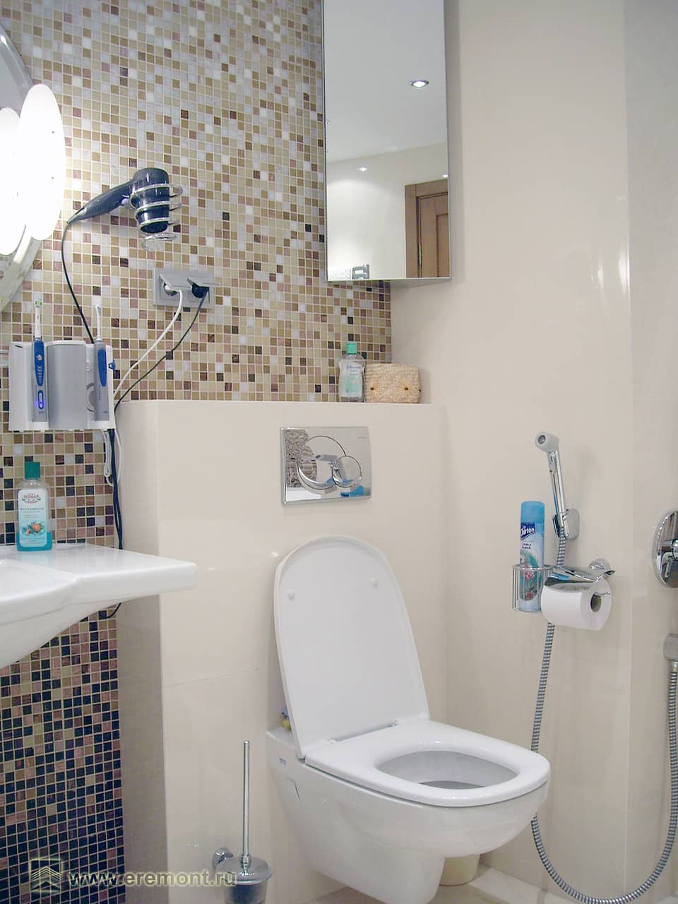 Дизайн интерьера ванной в квартире Теплый стан 31235