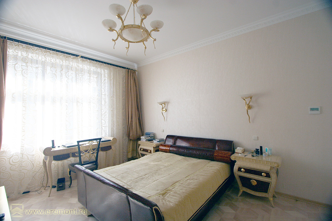 Спальня - дизайн интерьера от Вира-АртСтрой