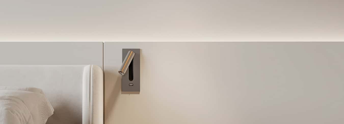 Фотографии спален. Скандинавский акцент. Дизайн и ремонт квартиры 95м2 ЖК Садовые кварталы в современном стиле. Мастер-спальня, фото 05.