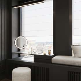 Фотографии помещений в стиле французская классика. Новелла на французском. Дизайн и ремонт квартиры 67м2 в ЖК Зиларт в современном стиле с элементами французской классики. Спальня, фото 04.