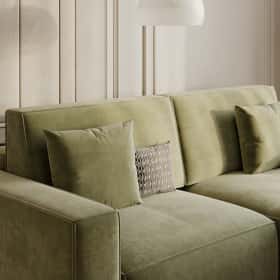 Алгоритм комфорта. Дизайн и ремонт квартиры 64м2 ЖК Дом Достижение в неоклассике. Кухня-гостиная, фото 10