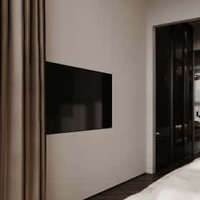 Цвета природы. Дизайн и ремонт квартиры 110м2 в ЖК Wow в современном стиле. Мастер-спальня, фото 05