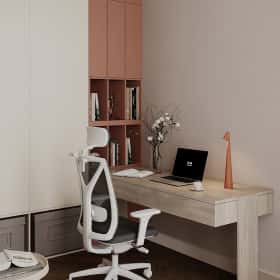 В ожидании чуда. Дизайн и ремонт квартиры 84м2 ЖК Shagal в современном стиле. Кабинет, фото 02