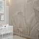 Туалетный столик с широким зеркалом, белого цвета. Дизайн и ремонт квартиры на Никитском бульваре — Воздушный замок. Фото 027
