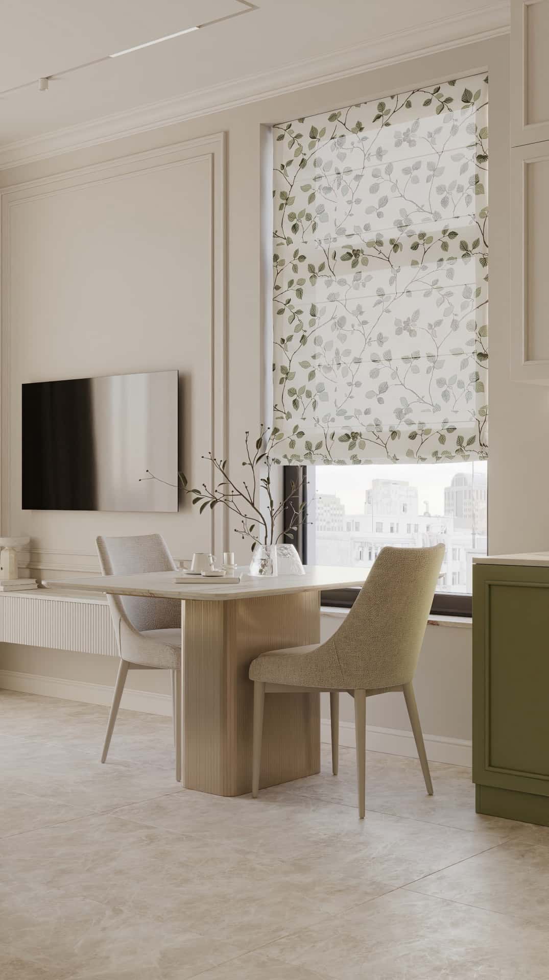 Дизайн и ремонт квартиры в ЖК Дом Достижение — Алгоритм комфорта, 64 м2. Кухня-гостиная, фото 4