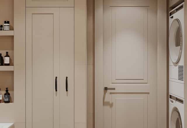 Фотографии санузлов. Квартира с мезонином. Дизайн и ремонт квартиры 89м2 ЖК Джаз в современном. Ванная, фото 04.