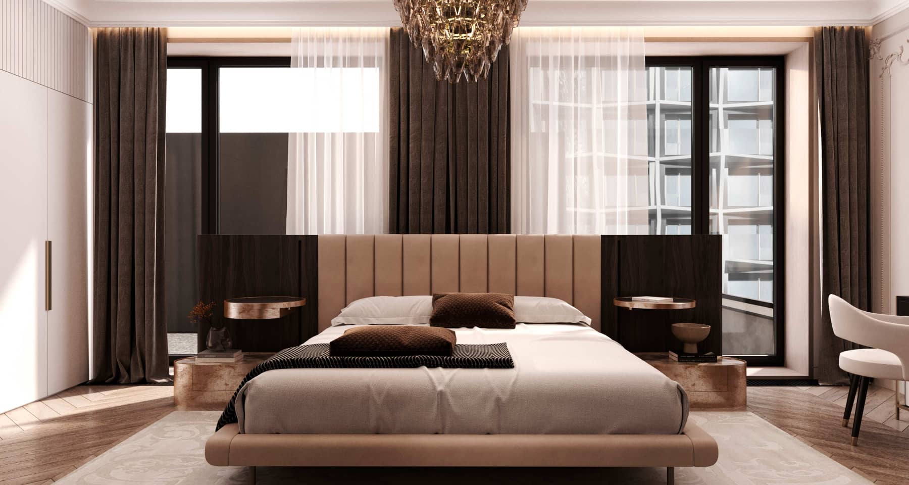 Дизайн мужской спальни: 25 интерьеров с характером