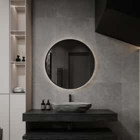 Изысканный монохром. Дизайн и ремонт таунхауса 164м2 в КП Бристоль в неоклассическом стиле. 1 этаж Санузел, фото 03