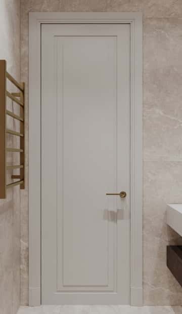 Современная роскошь. Дизайн и ремонт квартиры 111м2 ЖК Павелецкая сити в современном стиле. Гостевой санузел, фото 02