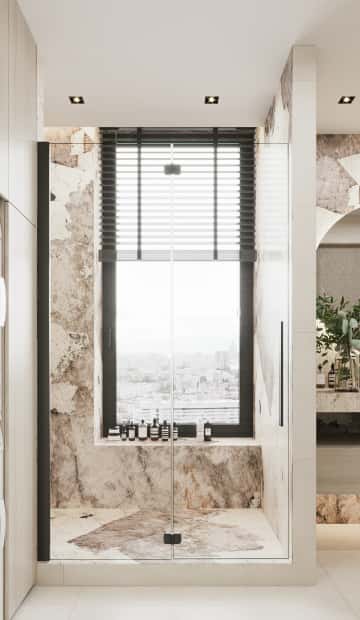 Утончённая простота. Дизайн и ремонт квартиры 123м2 ЖК Джаз в стиле современный минимализм. Санузел 1, фото 05