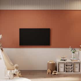 Очарование природы. Дизайн и ремонт загородного дома 116м2 в КП Британика в современном стиле. 2 этаж Детская, фото 02