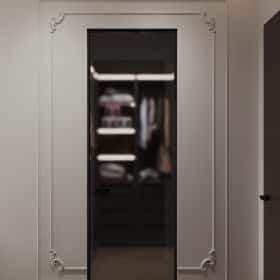 Фотографии помещений в стиле французская классика. Новелла на французском. Дизайн и ремонт квартиры 67м2 в ЖК Зиларт в современном стиле с элементами французской классики. Спальня, фото 01.