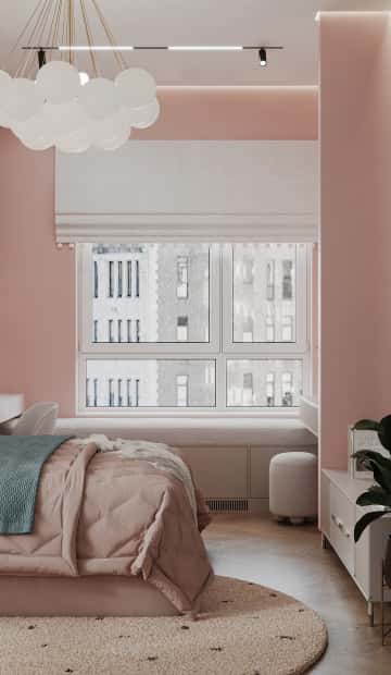 Удобство со вкусом. Дизайн и ремонт квартиры 88м2 ЖК Вереск в современной классике. Детская, фото 07