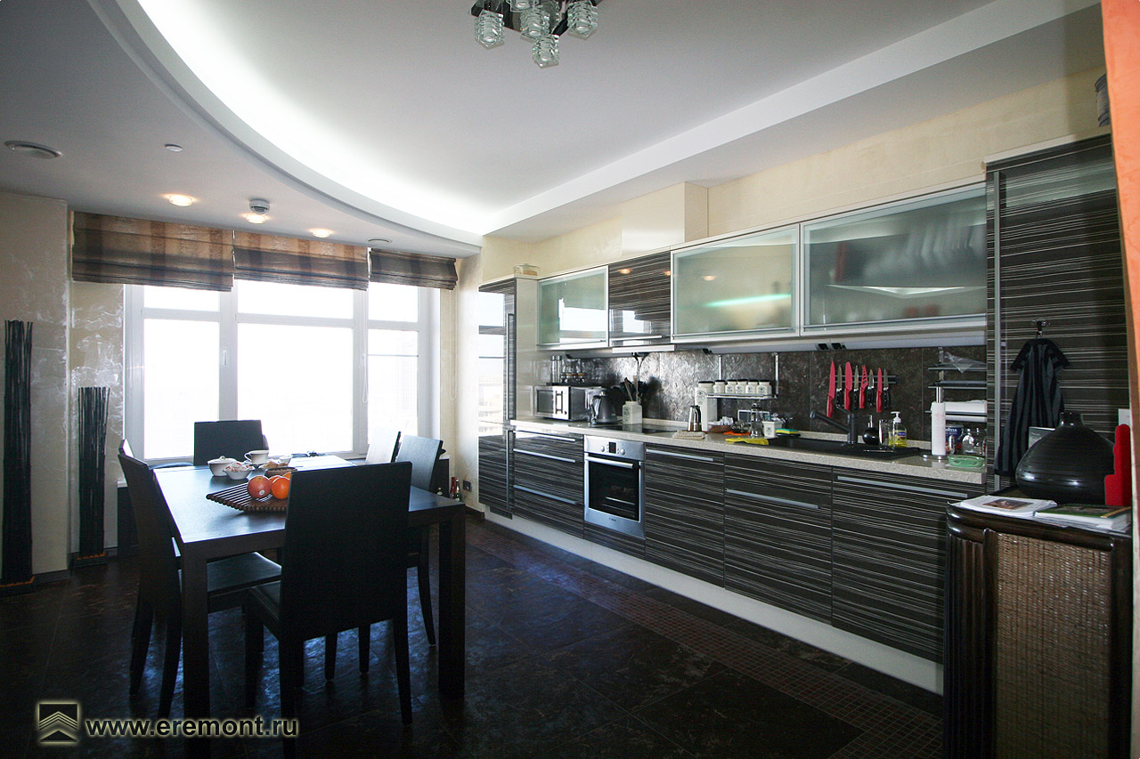 Кухня, дизайн интерьера и ремонт квартиры в ЖК Эльсинор, Вира-АртСтрой 27019