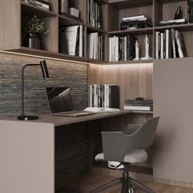 Утончённая простота. Дизайн и ремонт квартиры 123м2 ЖК Джаз в стиле современный минимализм. Комната мальчика, фото 05