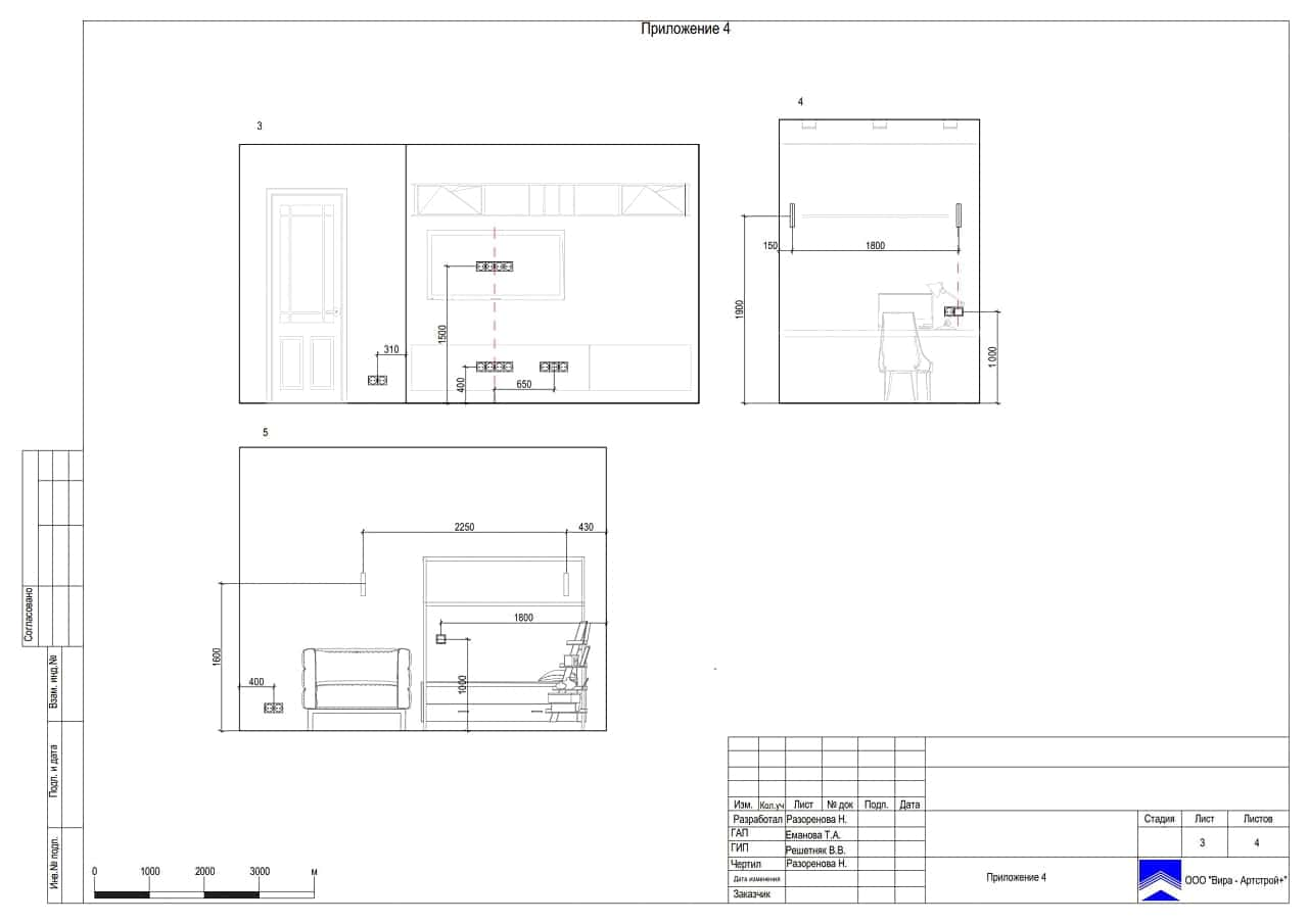 Приложение 7, квартира 130 м² в ЖК «Ломоносовский»