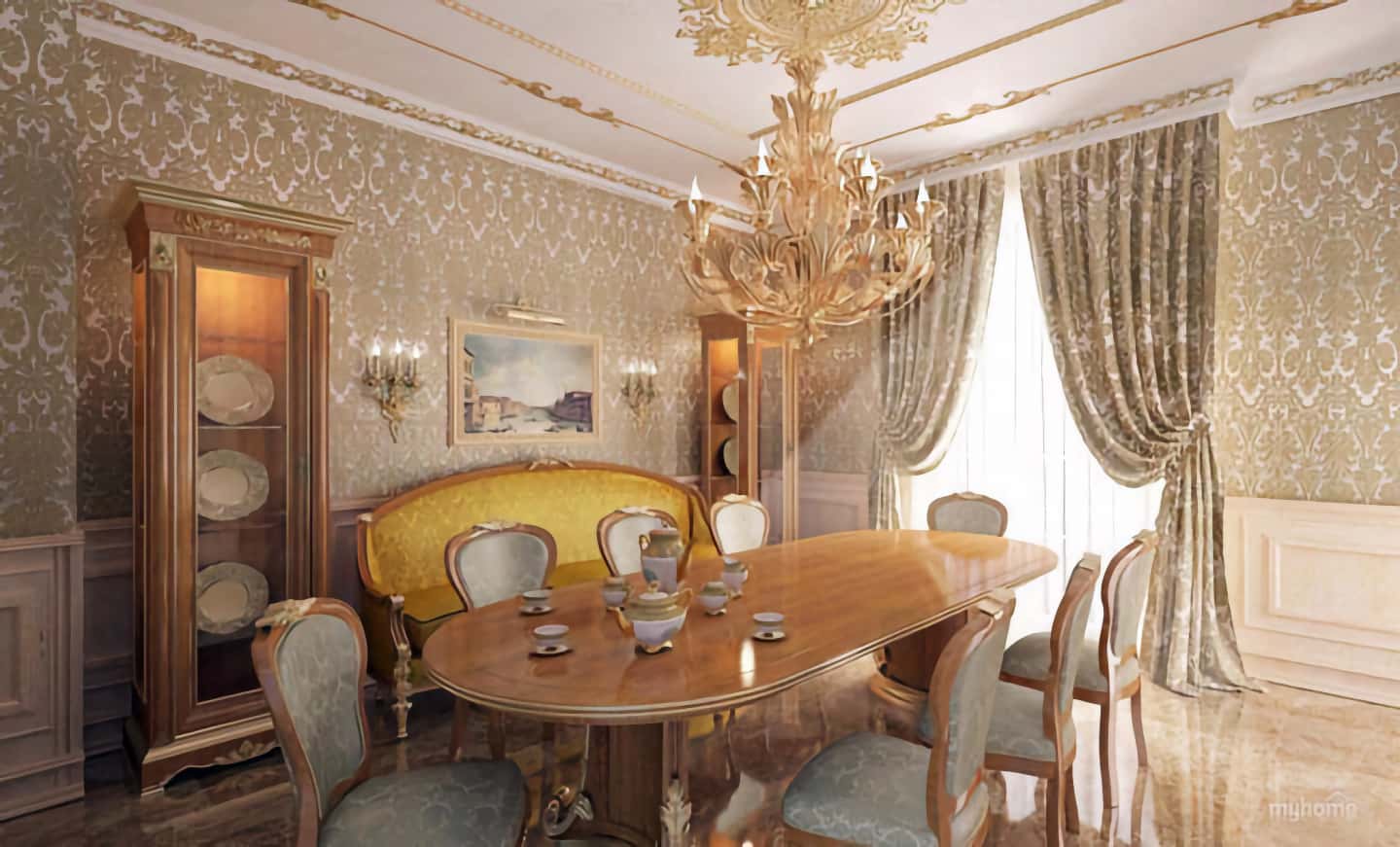 Кухня в классическом стиле