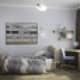 Современная спальня с деталями оттенков лилового и малинового цвета. Дизайн и ремонт спален в разных стилях. Фото 020