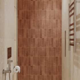 В ожидании чуда. Дизайн и ремонт квартиры 84м2 ЖК Shagal в современном стиле. Гостевой санузел, фото 02