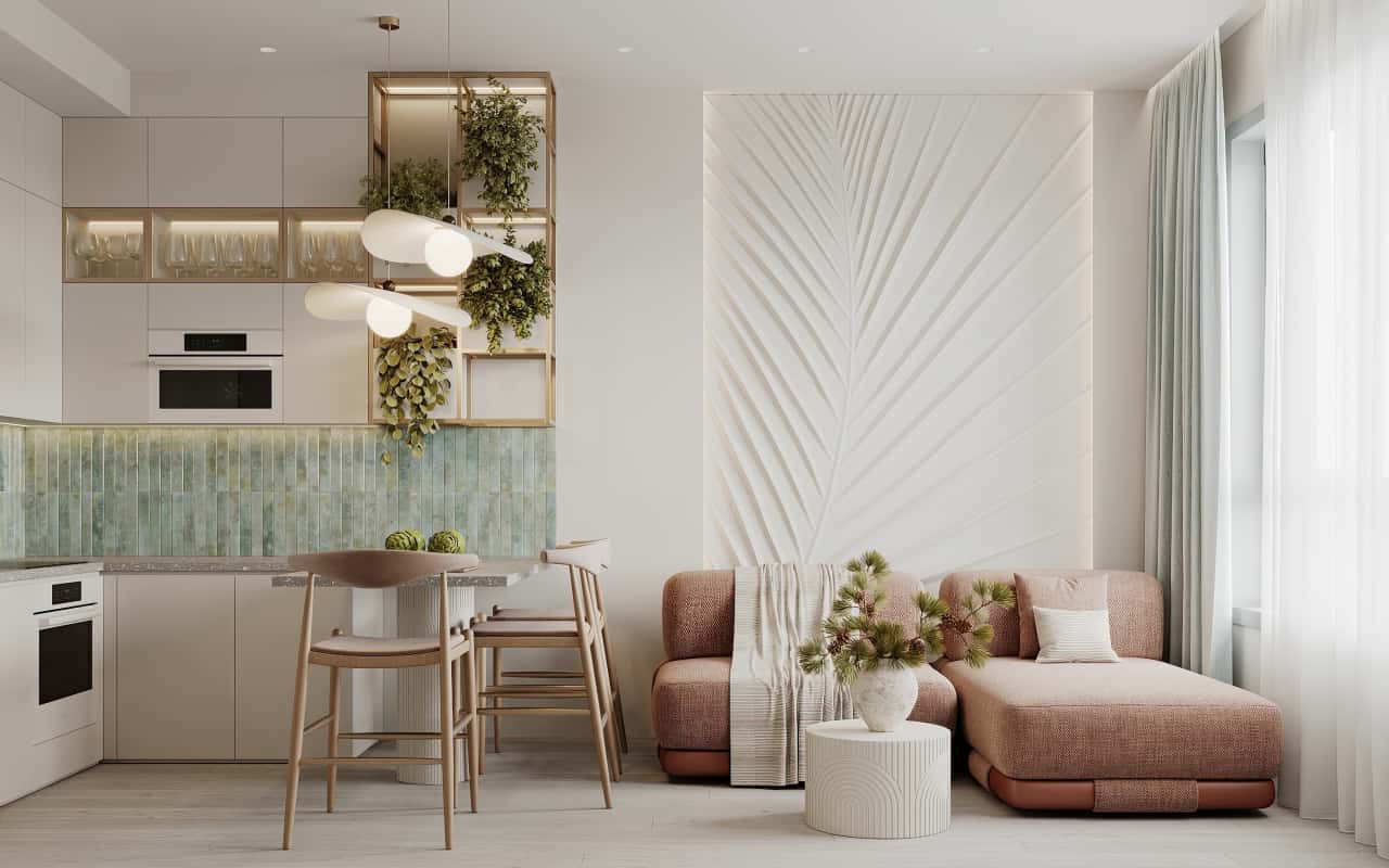 Дизайн и ремонт квартиры ЖК Остров — Воспоминания о море