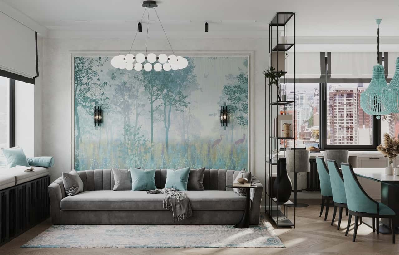 Дизайн и ремонт квартиры в ЖК Хэдлайнер — Диалог поколений