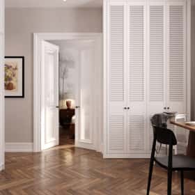 Дух Монмартра. Дизайн и ремонт квартиры 101м2 в ЖК Врубеля 4 во французской классике. Мастерская, фото 04