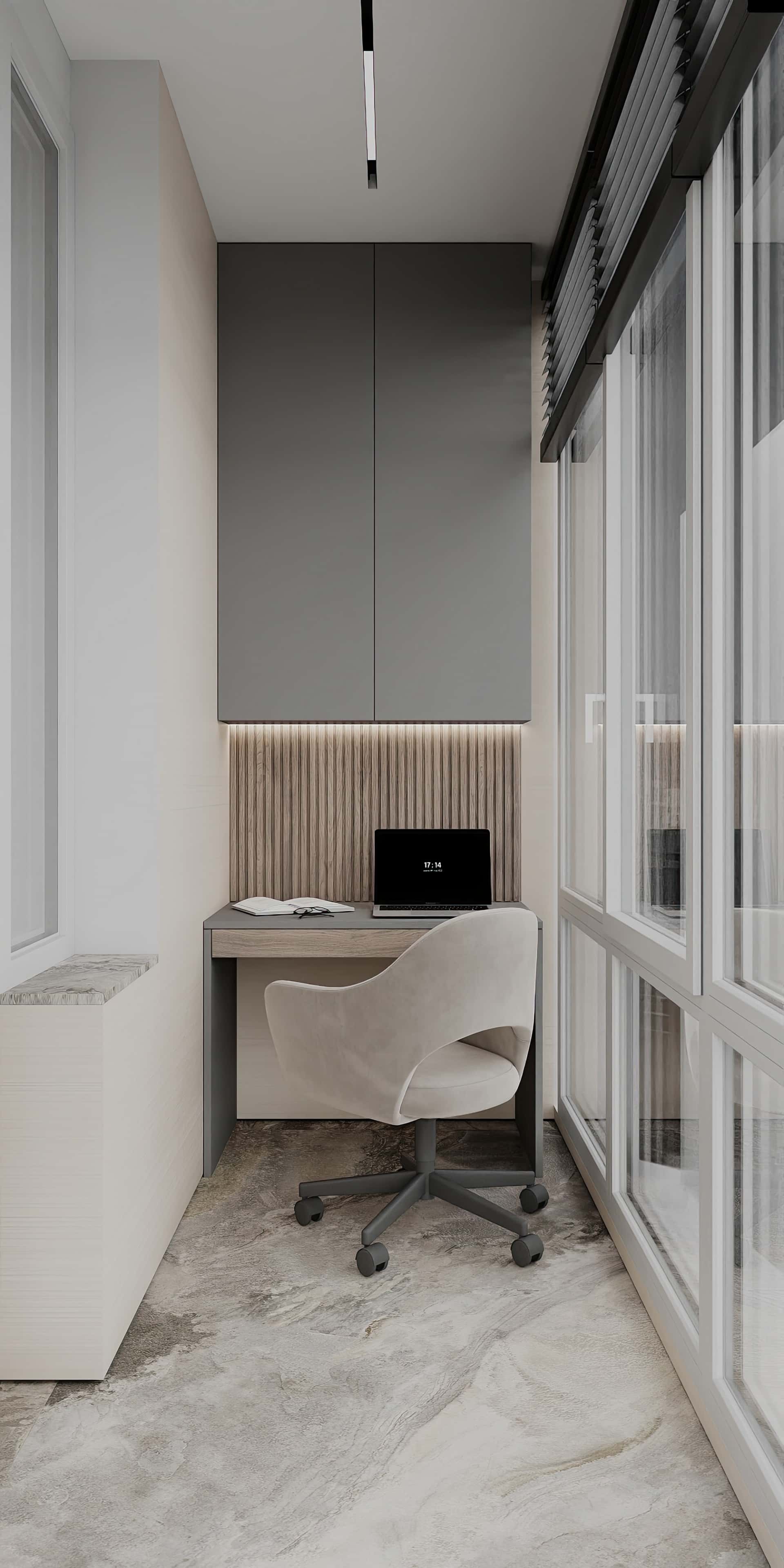 Оформление интерьера трехкомнатной квартиры. Фото № 80823.