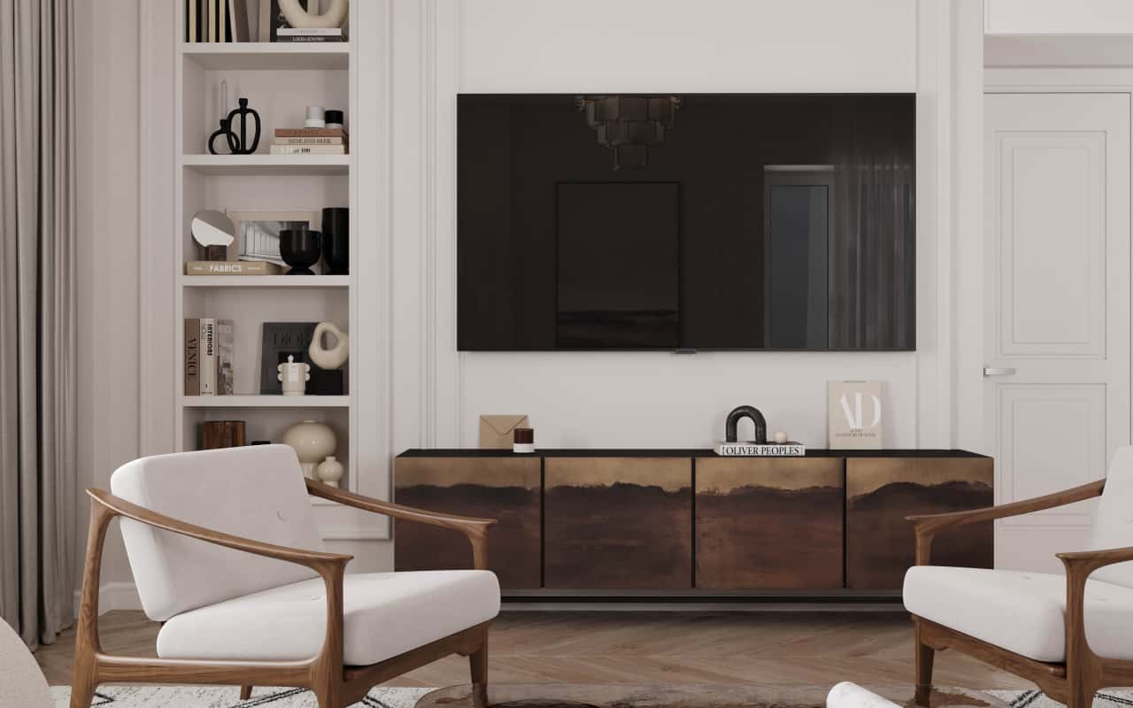 Дизайн и ремонт квартиры на Каланчёвской улице — Плюшевый комфорт