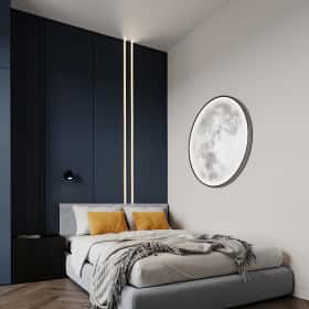 Цвета природы. Дизайн и ремонт квартиры 110м2 в ЖК Wow в современном стиле. Спальня старшего сына, фото 02