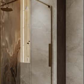 Современная роскошь. Дизайн и ремонт квартиры 111м2 ЖК Павелецкая сити в современном стиле. Гостевой санузел, фото 03