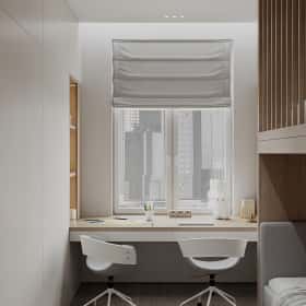 Тёплая гармония. Дизайн и ремонт квартиры 69м2 ЖК Большая семерка в современном стиле. Детская, фото 01