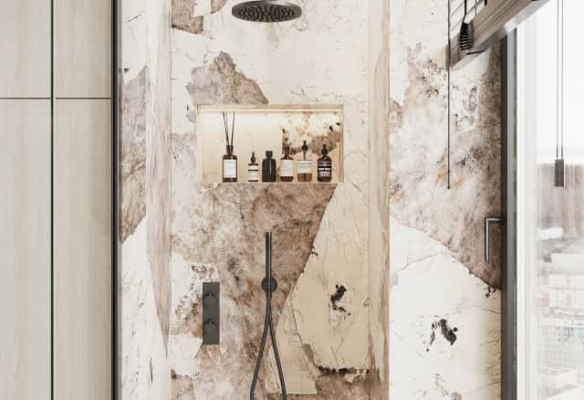 Фотографии помещений в стиле минимализм. Утончённая простота. Дизайн и ремонт квартиры 123м2 ЖК Джаз в стиле современный минимализм. Санузел 1, фото 04.