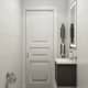 Зеркало с подсветкой для ванной комнаты. Дизайн и ремонт квартиры в ЖК «Наследие» — Геометрия уюта. Фото 027