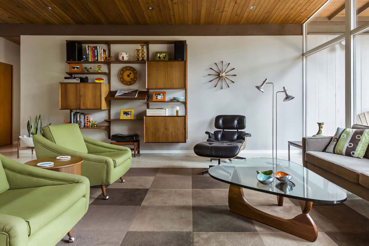Стиль mid-century modern в интерьере