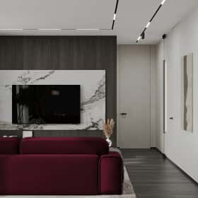 Свет и цвет. Дизайн и ремонт квартиры 105м2 в ЖК Will Towers в современном стиле. Кухня-столовая, фото 08