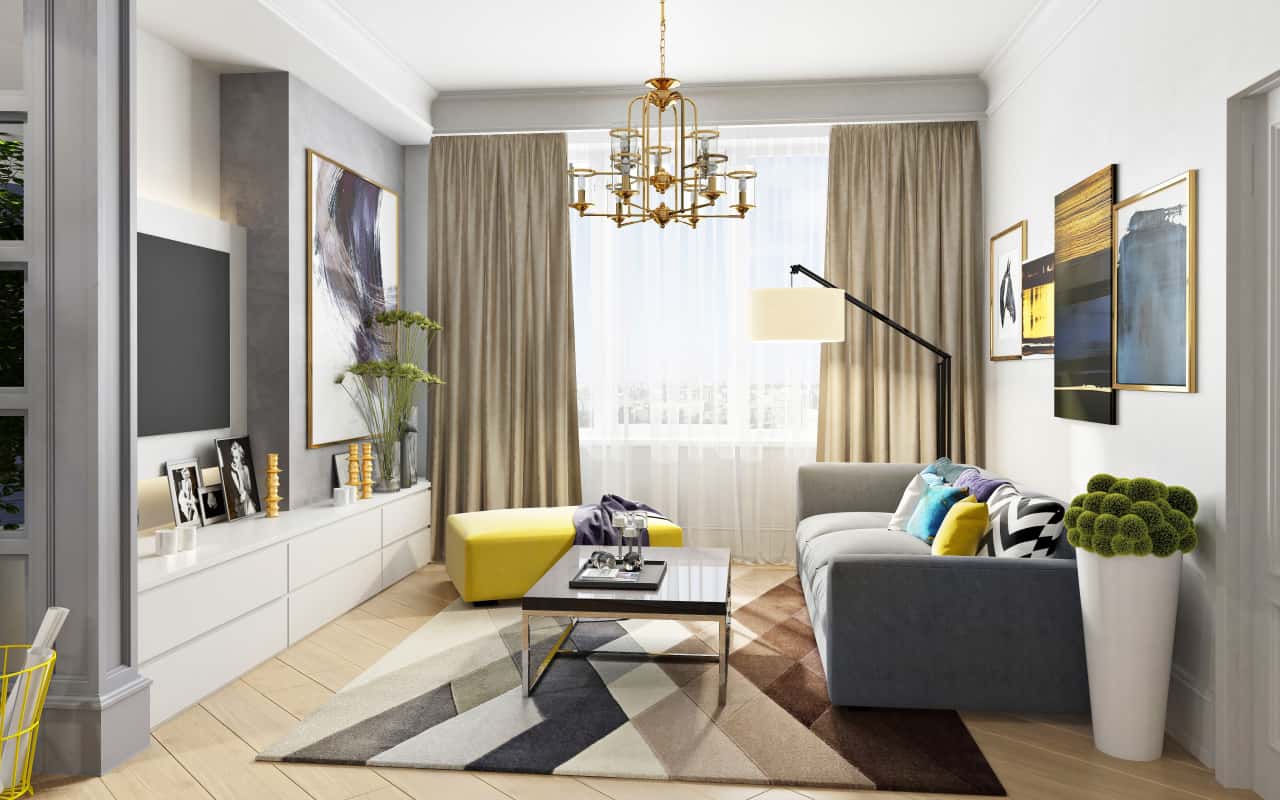Дизайн и ремонт квартиры в ЖК «Триколор»