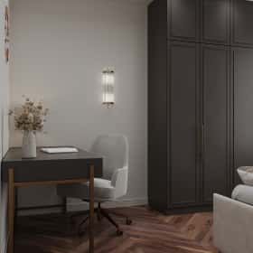 Вариации классики. Дизайн и ремонт дома 177м2 КП Лесная симфония в американском стиле. 2 этаж Гостевая, фото 01