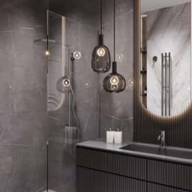 Диалог поколений. Дизайн и ремонт квартиры 93м2 ЖК Хэдлайнер в неоклассике. Санузел 2, фото 03