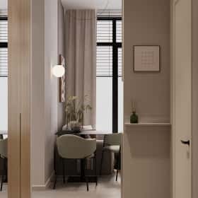 Стиль как инвестиция. Дизайн и ремонт квартиры 60м2 ЖК AFI Park Воронцовский в современном стиле. Прихожая и коридор, фото 02