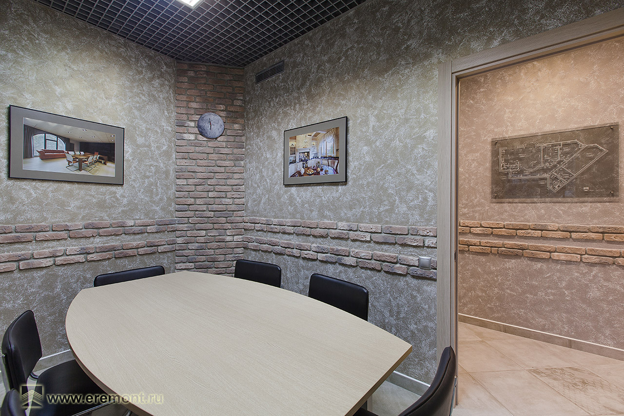Дизайн интерьера переговорной комнаты от Вира-АртСтрой