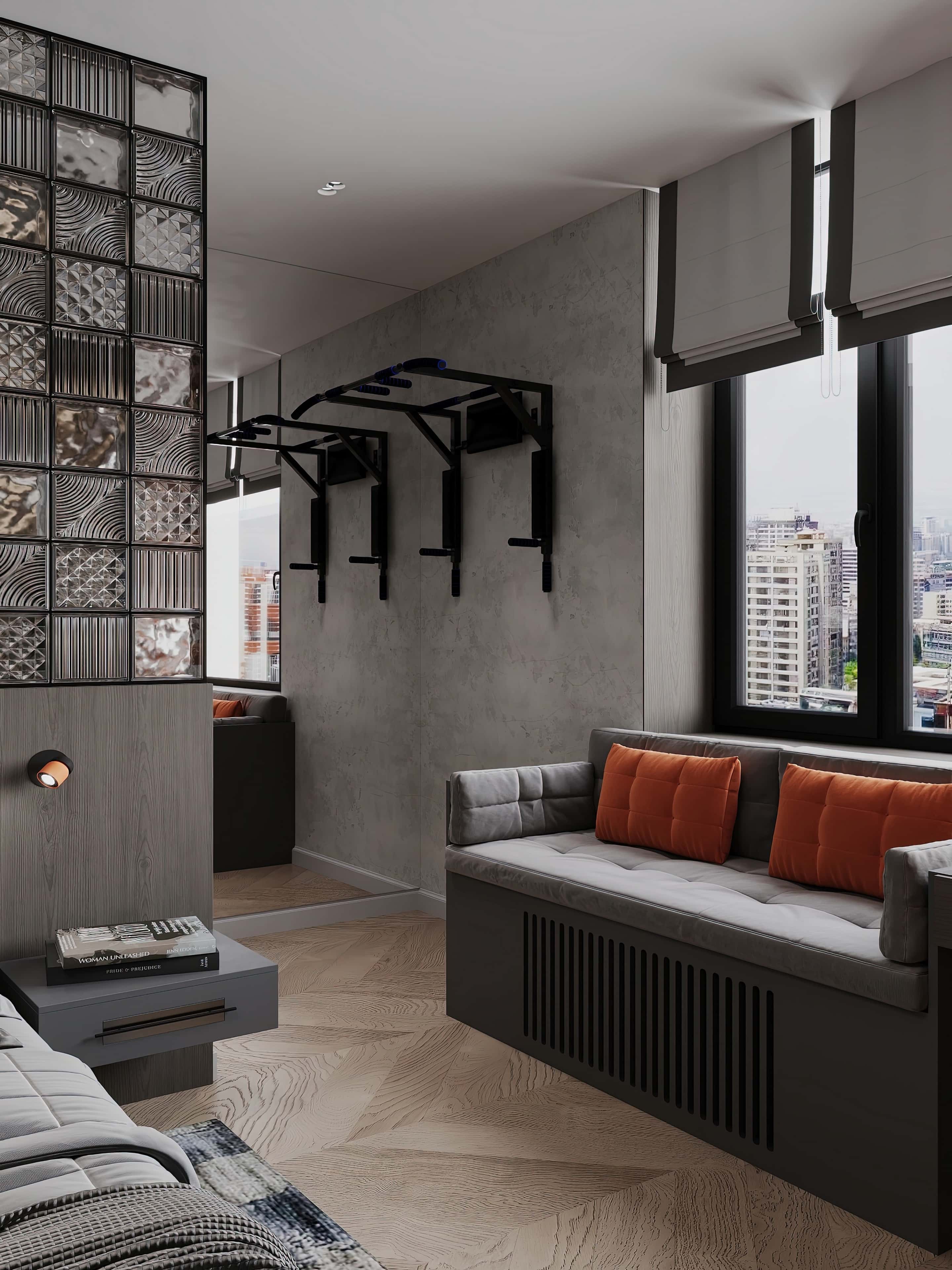 Оформление интерьера детской. Фото № 81348.