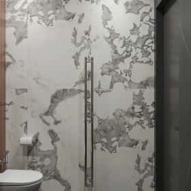 Свет и цвет. Дизайн и ремонт квартиры 105м2 в ЖК Will Towers в современном стиле. Душевая, фото 02