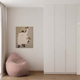 Стиль как инвестиция. Дизайн и ремонт квартиры 60м2 ЖК AFI Park Воронцовский в современном стиле. Кабинет, фото 02